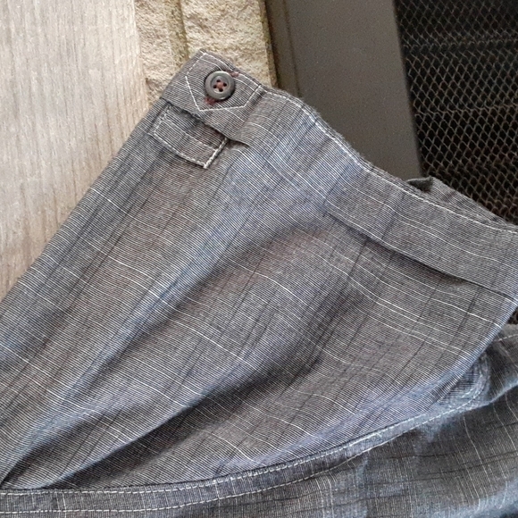 Tranquility Mayhem size medium dark grey short sleeve designer casual shirts - Picture 7 of 12